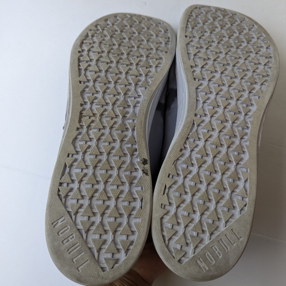 NoBull Men's gray tie dye canvas trainers - Picture 5 of 9